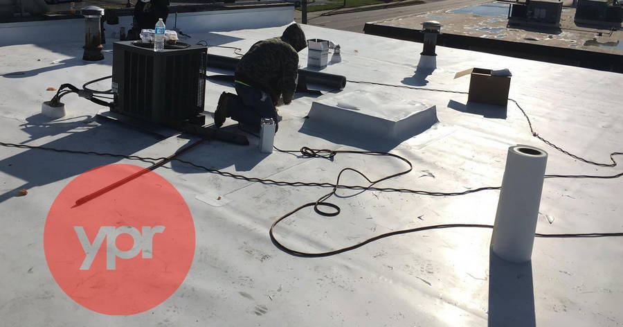 Commercial Roof Coatings Installation